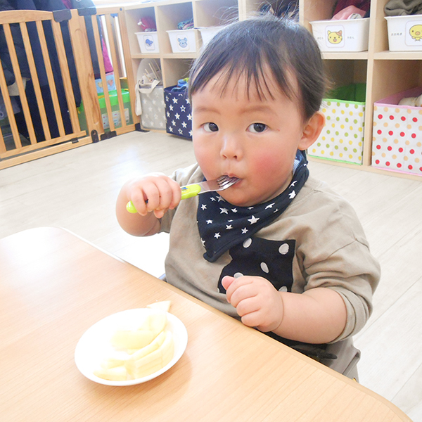 今日のフルーツは何かな?